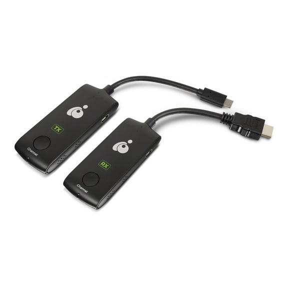 IOGEAR 4K USB-C to HDMI Video Wireless Transmitter and Receiver Kit - 3 x USB - 1 x HDMI Out - 1080p, 720p - 4K - 3840 x 2160 - Home Theater, Office, Display