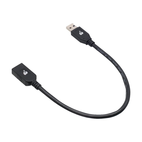 IOGEAR G2LU3AMF 12" USB 3.0 Extension Cable Male to Female