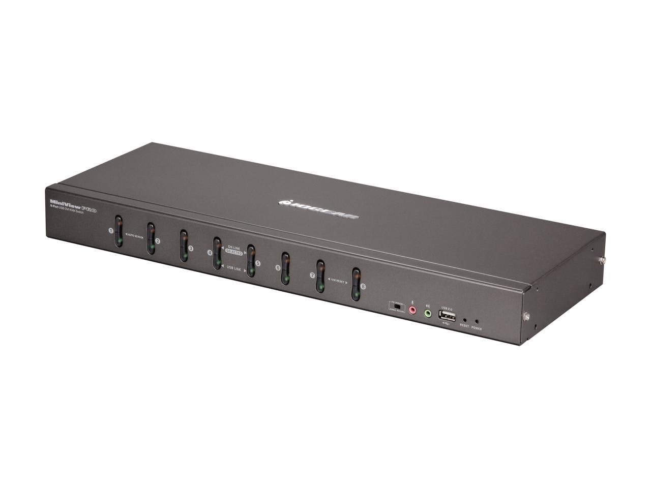 IOGEAR GCS1108 8-Port DVI KVMP Switch with VGA Support - Walmart.com