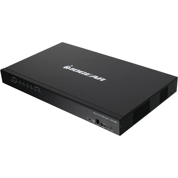 IOGEAR 8-Port USB HDMI KVM Switch with Audio (TAA Compliant) - 8 Computer(s) - 1 Local User(s) - 1920 x 1200 - 12 x USB - 9 x HDMI - 1U - Rack-mountable - TAA Compliant