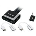 thumbnail image 1 of IOGEAR GCS62HDPKIT 2-Port HDMI and DisplayPort Cable KVM Kit with Audio, 1 of 5