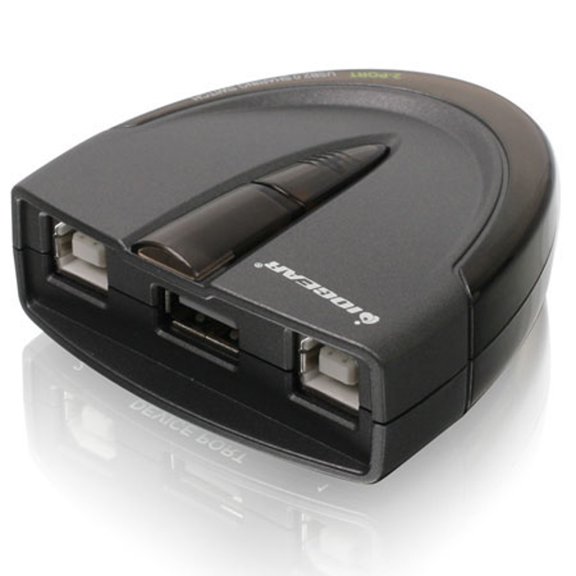 IOGEAR 2-Port USB 2.0 Automatic Printer Switch - GUB231