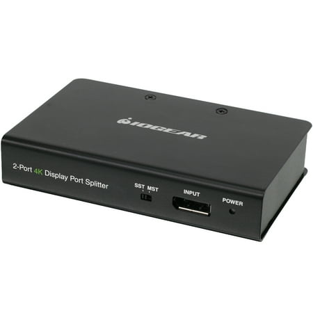 IOGEAR - 2-Port DisplayPort 1.2 Cinema 4K Splitter & Multi-Monitor MST Hub
