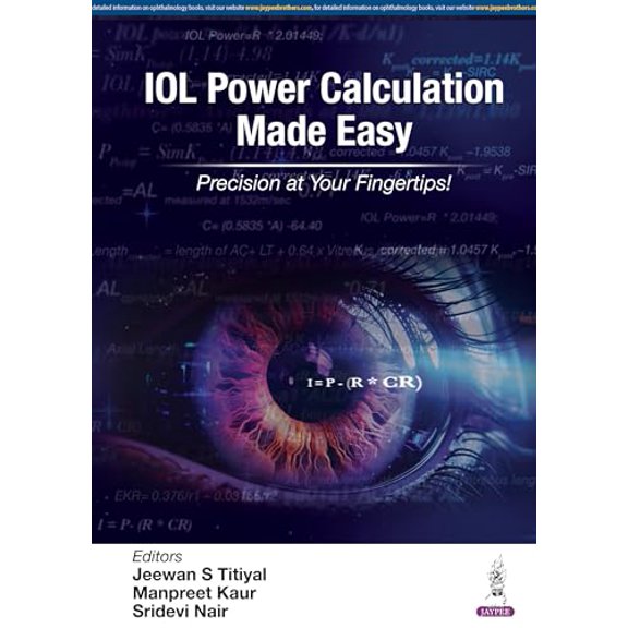 IOL Power Calculation Made Easy (Paperback)
