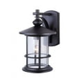 thumbnail image 1 of IOL124BK-Canarm Inc-Treehouse - 1 Light Outdoor Wall Mount-13 Inches Tall and 8 Inches Wide-Black Finish, 1 of 3