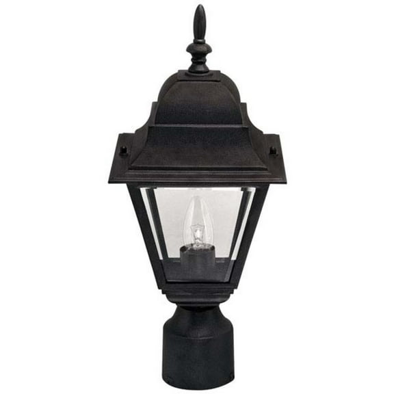 IOL1310-Canarm Inc-1 Light Outdoor Post Mount-16.75 Inches Tall and 7.25 Inches Wide-Black Finish