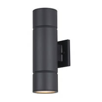 IOL573BK-Canarm Inc-Taylin - 2 Light Outdoor Wall Mount-13 Inches Tall and 4.25 Inches Wide
