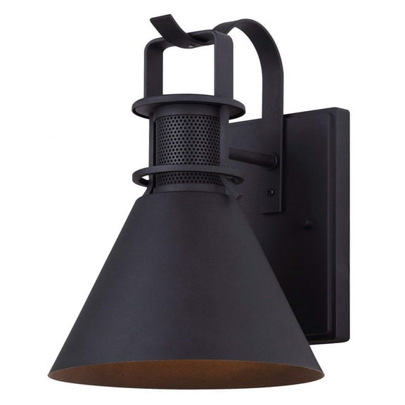 IOL586BK-Canarm Inc-Avery - 1 Light Outdoor Wall Mount-10.75 Inches Tall and 7.88 Inches Wide