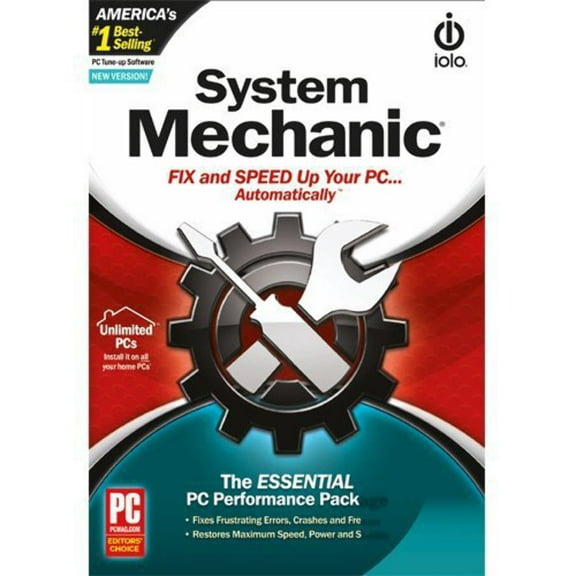 IOLO System Mechanic/ System Shield Bundle - 1-Year | 10 Devices (Windows)