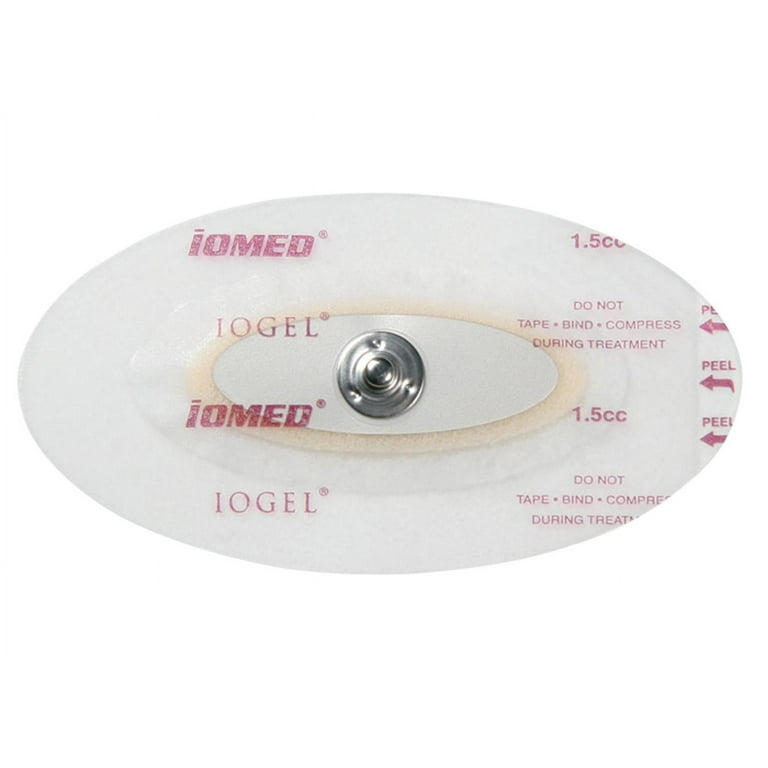 IOMED¨ disposable electrodes - TransQE small 1.5/2.0cc, pack of 12 IOMED¨ disposable electrodes - TransQE small 1.5/2.0cc, pack of 12