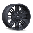 thumbnail image 1 of ION 144 17X9 8X170 -12ET 125.2CB MATTE BLACK, 1 of 2