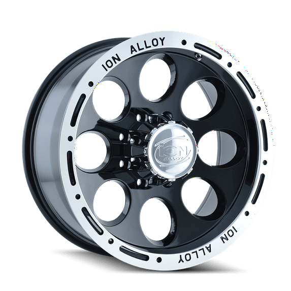 ION 174 15X10 6X139.7 -38ET 106CB BLACK/MACHINED