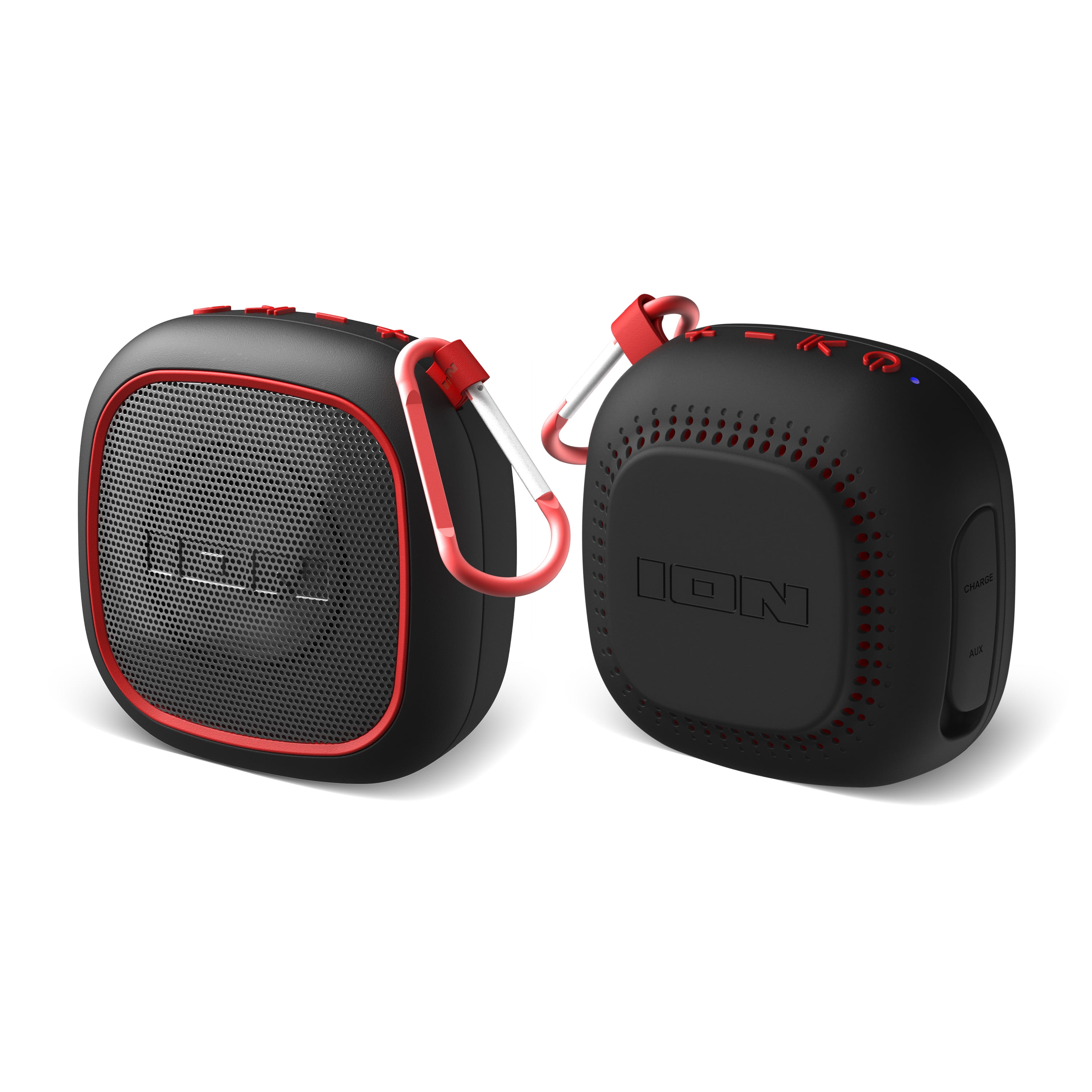 ION Audio Magnet Rocker Portable Bluetooth Speaker Pack with Water  Resistant, Black, iSP153