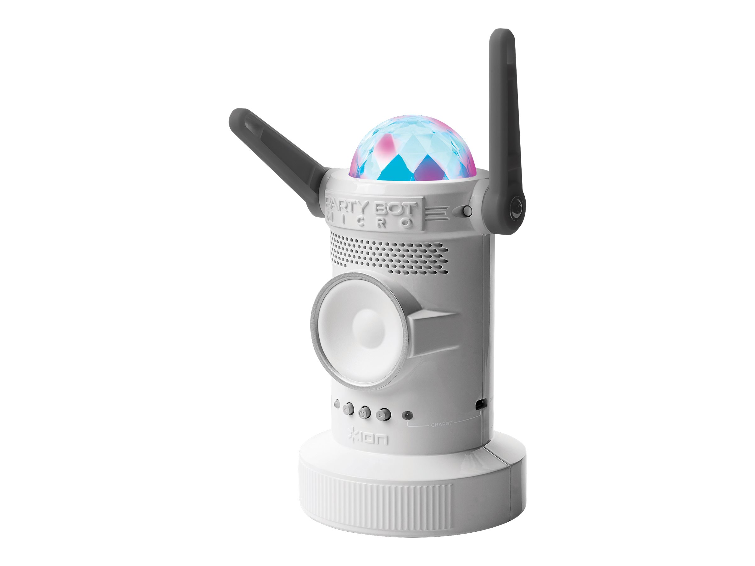 ION Audio Party Bot Micro - Speaker - for portable use - wireless - Bluetooth - image 1 of 4