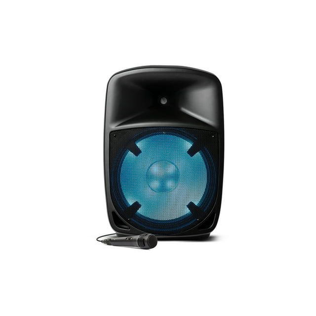 ION Audio Pro Glow 1500 Portable Bluetooth Speaker, Black, PROGLOW1500