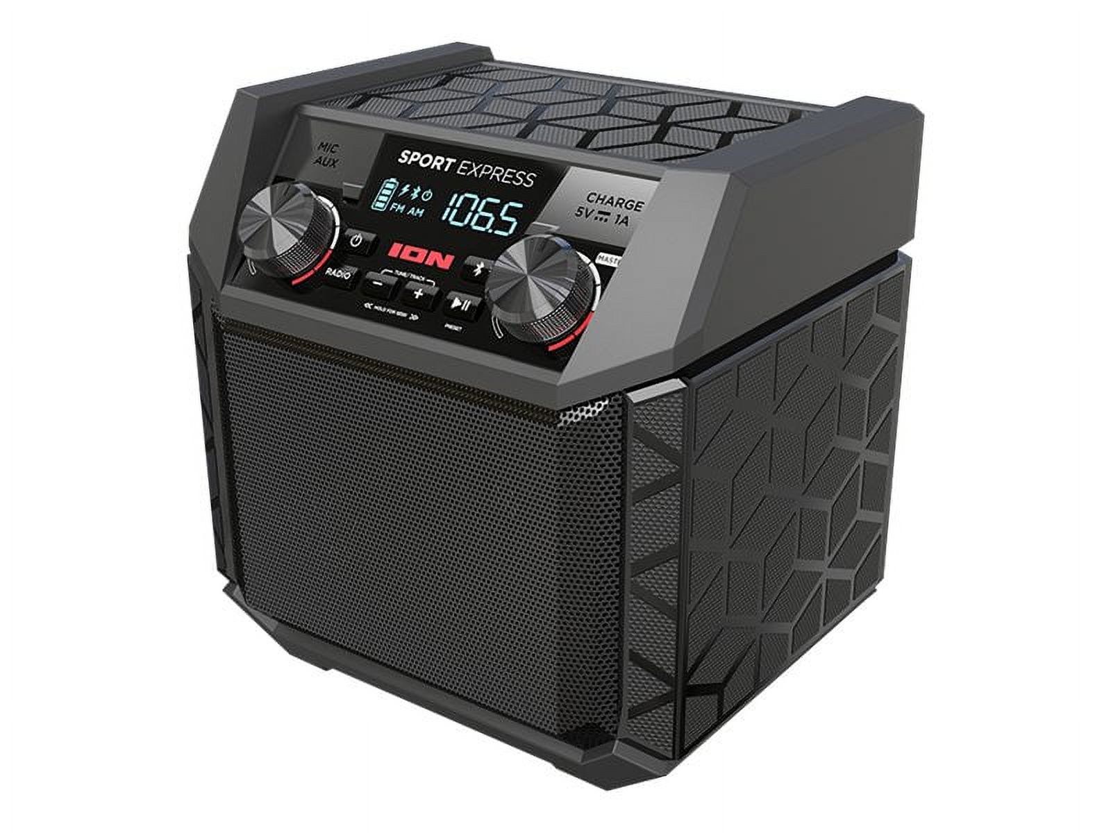 Ion audio tailgater sport express portable hot sale bluetooth speaker