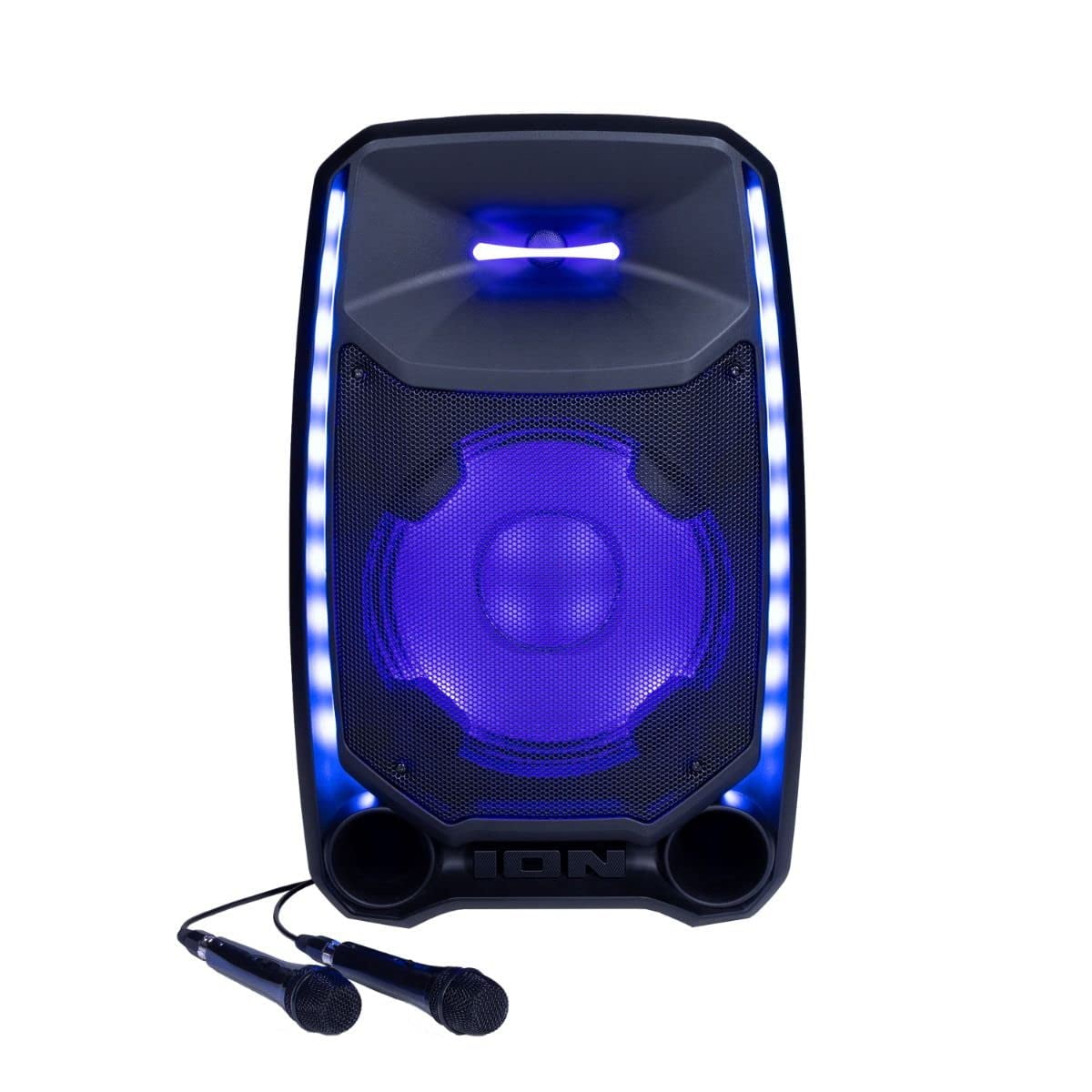 Open Box ION Audio Total PA Ultimate High-Power Speaker System with Premium Wide Sound and Colorful Party Lighting Effects