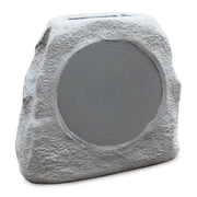 ION Glow Stone Link Solar Bluetooth Multi-Sync 10-Watt-Peak Outdoor Rock Speaker with LED Lights GLOWSTNLINKXUS