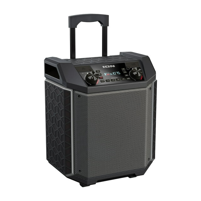 ION Highlander Portable Bluetooth Speaker, Black, IPA103B, IPA103B