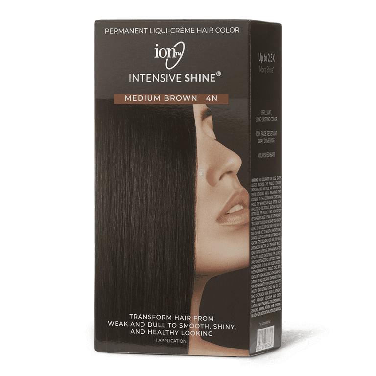 注目ブランド Liqui-Creme Permanent Shine Intensive ION Hair Kit Color カラーリング・白髪染め