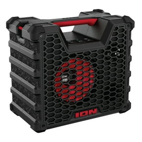 ION Tailgater Tough Rugged Portable All-Weather Wireless Speaker, Black, TLGATERTGHXUS