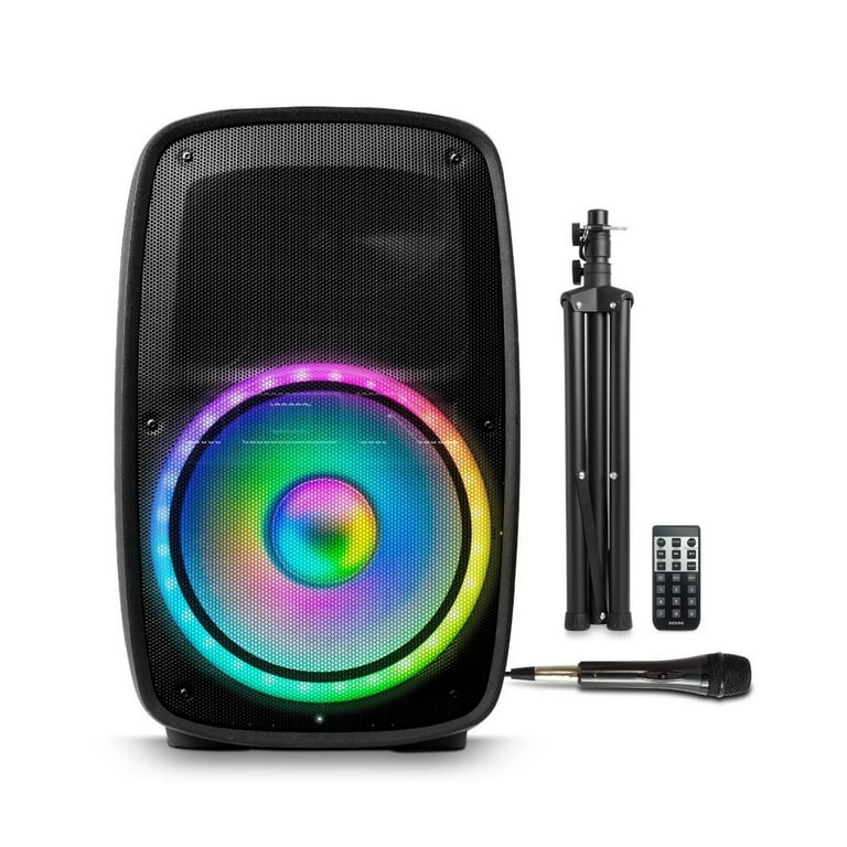 ION Audio Total PA Glow Max HighPower Bluetooth PA Speaker