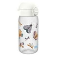 thumbnail image 1 of ION8 Leak Proof Flip-Top Kids Water Bottle, BPA Free, Dishwasher-Safe, Butterflies, 350ml (12oz), 1 of 9
