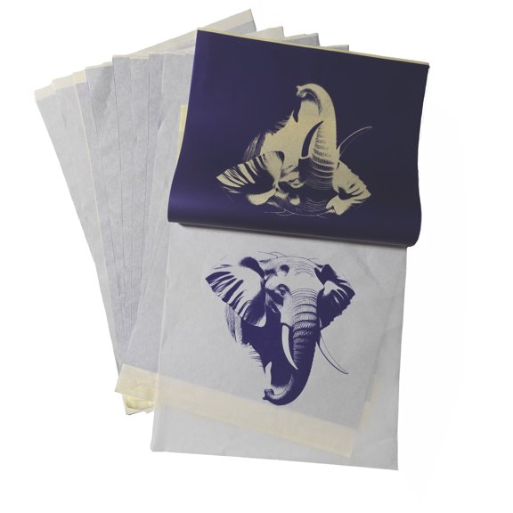 IOOIOO 10 pcs high Resolution Clear Transfer Paper