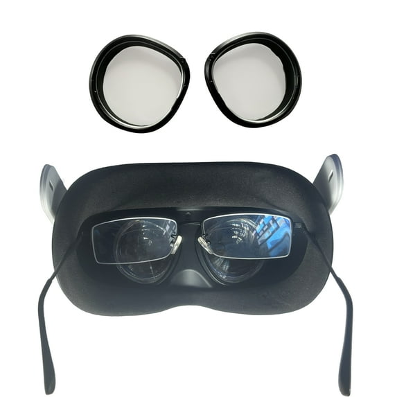 IOOIOO one lens insert for L or R eye for Meta Quest 3s or Quest 2, lenses oculus VR Headset, blue light blocking, removal magnetic inserts(nearsighted SPH:-0.25)