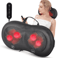 thumbnail image 1 of IOOKNA Cordless Neck and Back Massager, Shiatsu Back Massager with Heat, Deep Kneading Electric Massager for Full Body，Ideal Gifts, 1 of 7