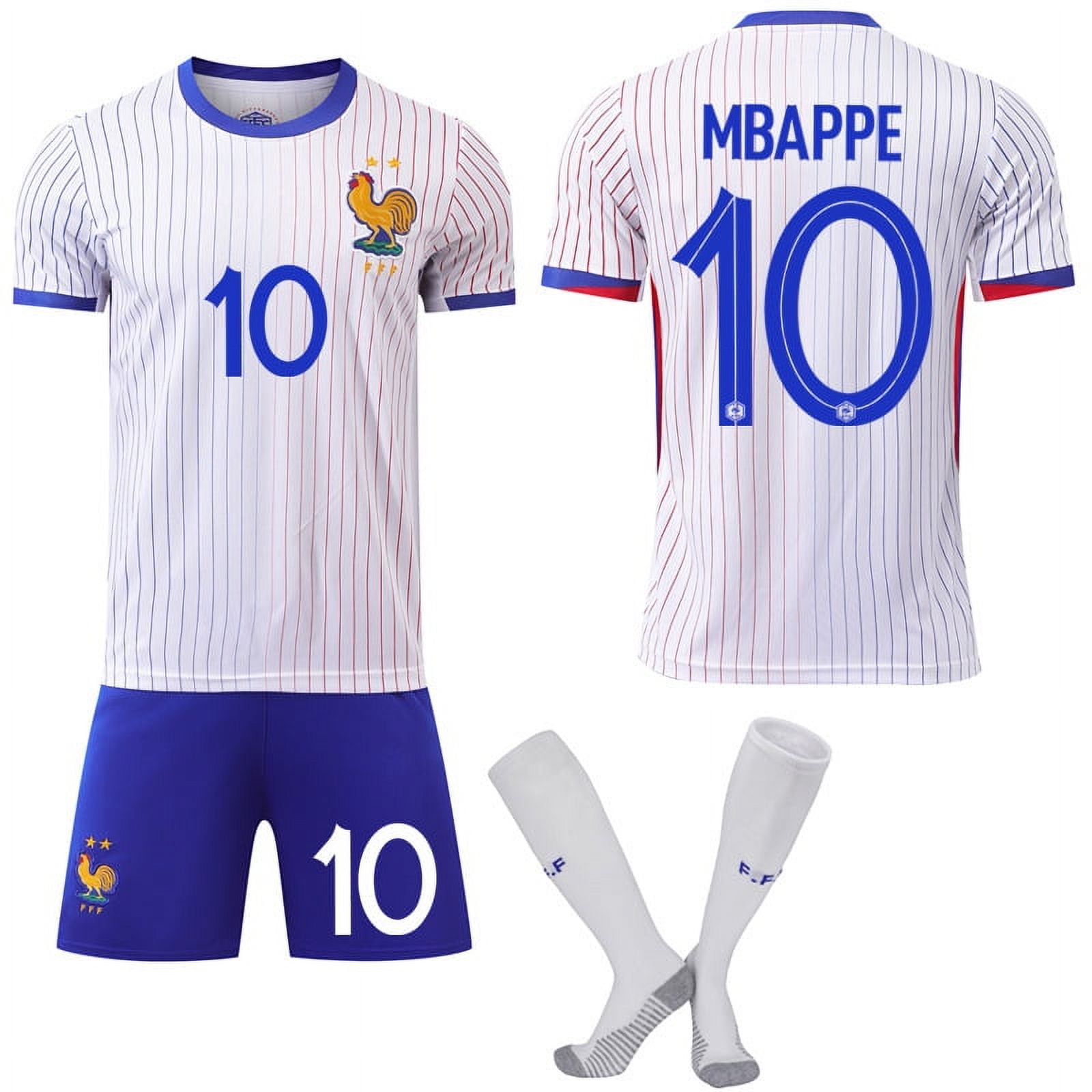 IOQWPRUOP European Cup Jersey 2024 France, France, No. 10 Mbapiri 9