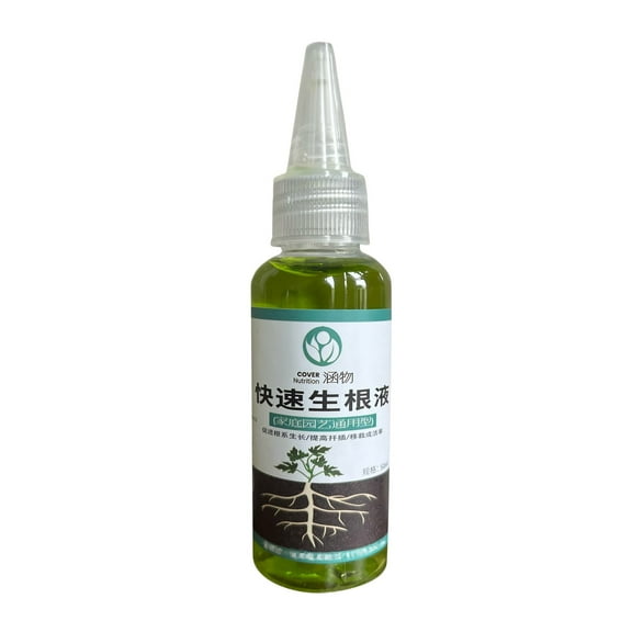 IOTdou 50ml Rapid Rooting Liquid Root Drops Root Growth Aid Drops Gardening Rooting Hormone for Indoor Houseplant Water Soil Moss Healthy Plant Growth
