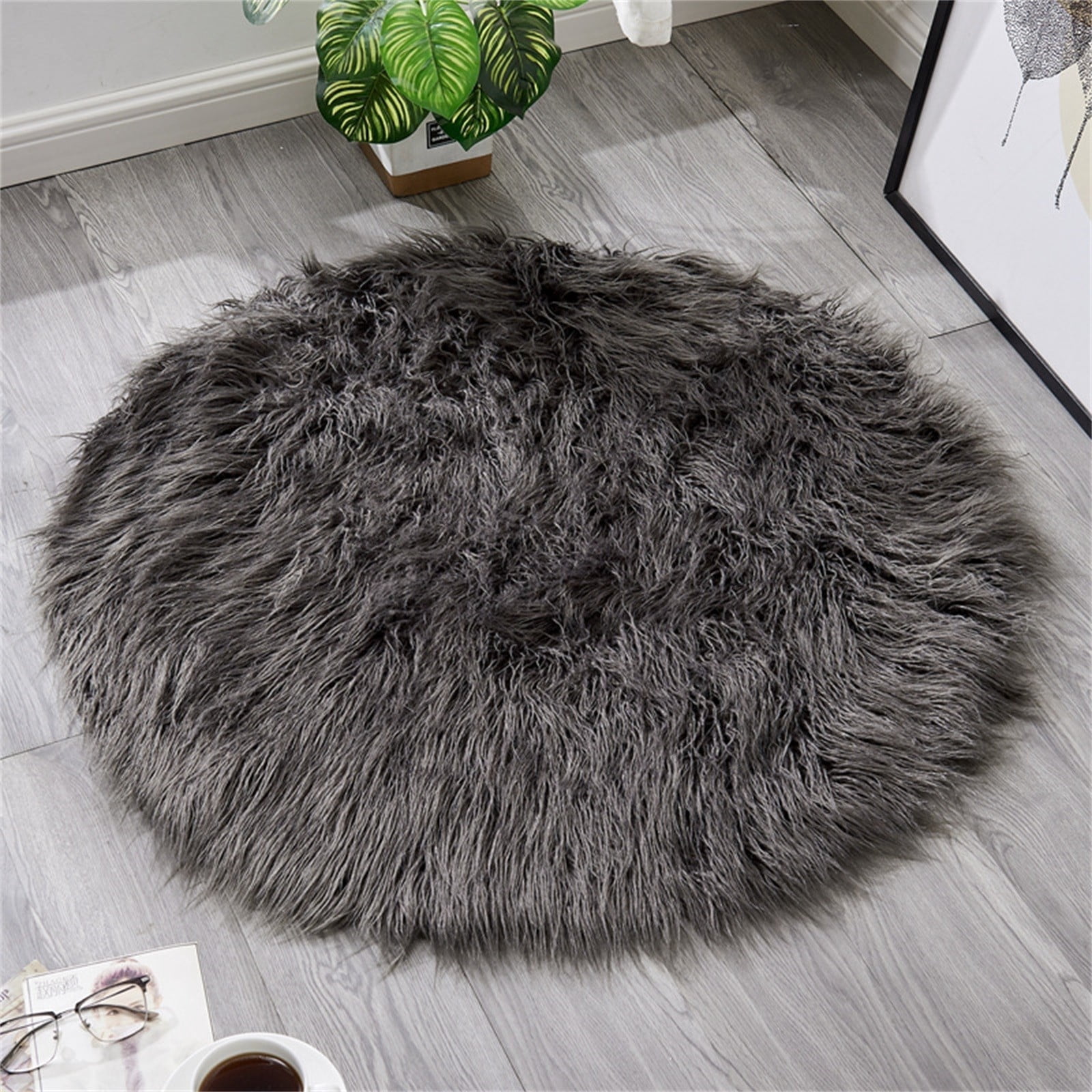 Round Fun Entryway Rug IOTdou Circle Rug, Round Carpet, Round Entryway Rug, 11.8 Inch Round ...