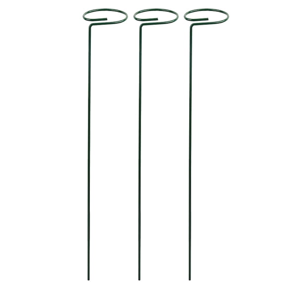 IOTdou Plant Stakes, Plant Support Stakes, 7.9 Inch Plant Stem Support Stake , Decorative Plant Stakes for Outdoor Amaryllis Orchid Peony Rose Tomato, Garden Stakes for Plant, Decorative Plant Stakes