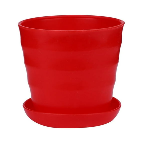 IOTdou Planters for Indoor Plants, Seedling Pots, 3.7 Inch Colourful Mini Plastic Flower Pot, Colourful Plant Flowerpot for Home Office Garden Decor, Small Flower Pots,Small Plant Pot