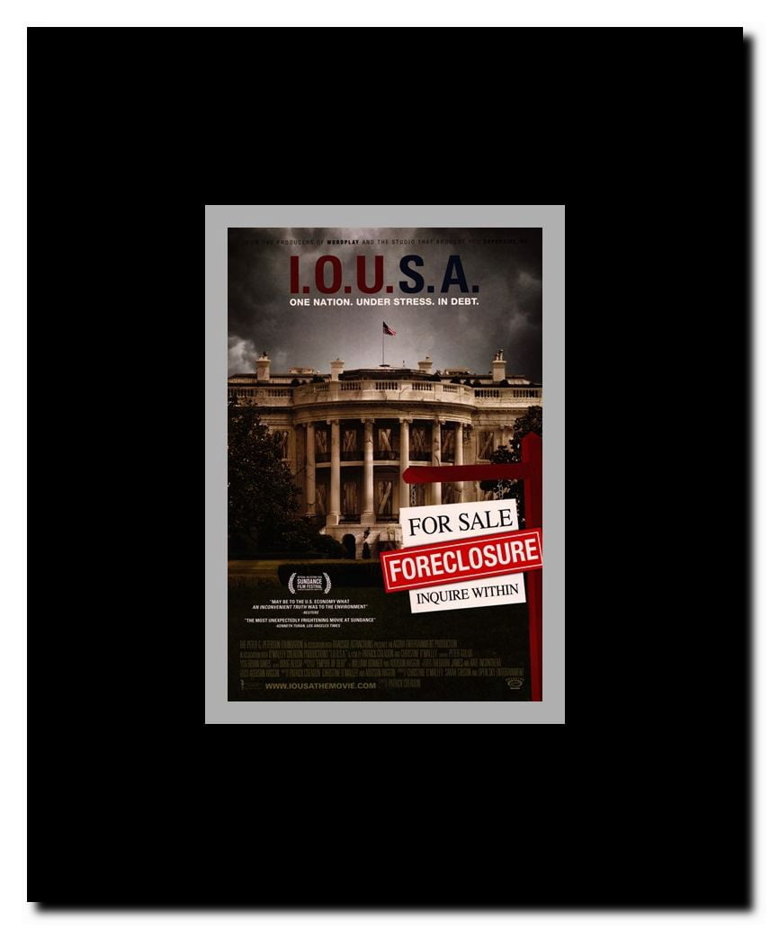 IOUSA Framed Movie Poster