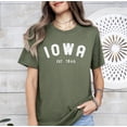 thumbnail image 1 of IOWA EST1846 Graphic Plus Short sleeve T-Shirt, 1 of 8