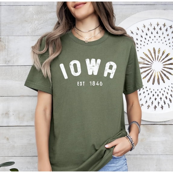 IOWA EST1846 Graphic Plus Short sleeve T-Shirt