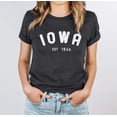 thumbnail image 1 of IOWA EST1846 Graphic Short Sleeves Tees, 1 of 8