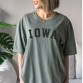 thumbnail image 1 of IOWA Garment Dyed Graphic T-Shirt, 1 of 8