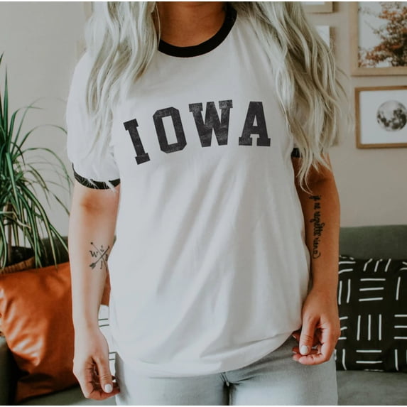 IOWA Graphic Ringer Tee