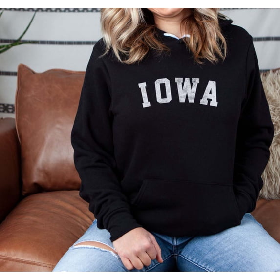 IOWA Graphic Unisex Sponge Fleece Hoodie