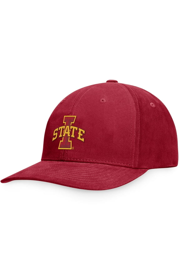Men's Cardinal Iowa State Cyclones Scope Adjustable Hat