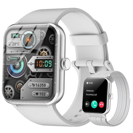 IOWODO Sleep Monitoring Breathing Training 10 m Waterproof 1.85" Touch Screen, Gray