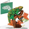 thumbnail image 1 of IOYOUNOW Chameleon Pop Up Birthday Card – 6x6 Inch Greetings Card with Amazing 3D Lizard Design | Perfect for Birthdays, Thank You Notes, and Any Occasion - Best Paper Greetings, 1 of 7