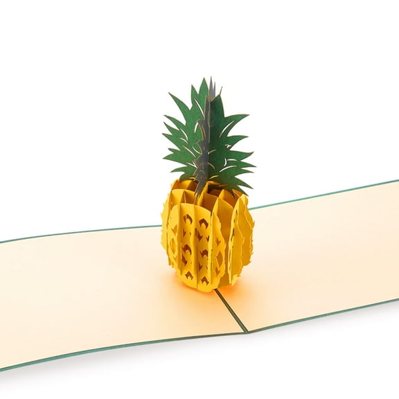 IOYOUNOW Pineapple Pop Up Cards  3d Pop-Up Design Perfect for Kids & Adults - Greeting & Welcome Card 5x7 Inches