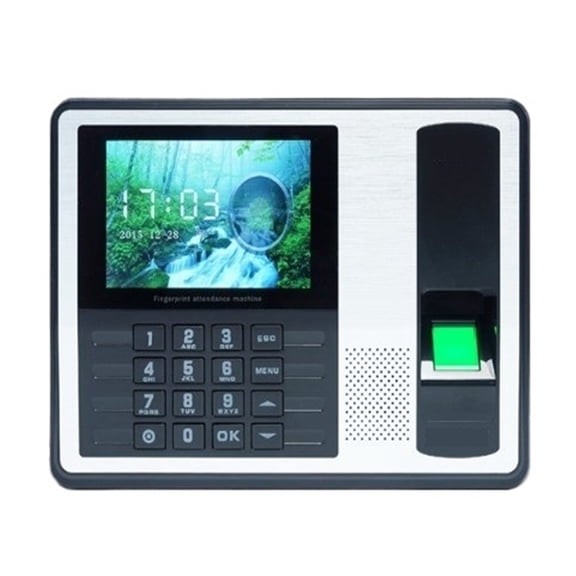 IP Biometric Fingerprint Attendance Clock Recorder Employee Digital Electronic Voice Reader - Efficient Management
