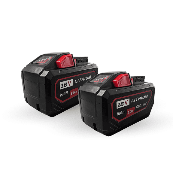 IP Power 18V 9Ah Li-Ion Rechargeable Drill Pack Battery - Pack Of 2