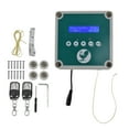IP44 Automatic Chicken Coop Door Controller Timer Light Sensing Remote