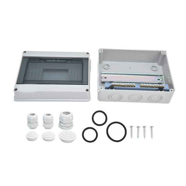 IP65 Waterproof Distribution Box 8 Way Outdoor Electrical Junction Case